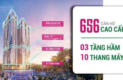 BÁN CĂN 2PN (73M2) VỐN 20% GTCH - 850TR KÝ NGAY HĐMB